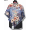 Locella Soft Pamuk Eşarp (Lacivert-Kırmızı) 1037-114