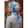 Mismarascarf Desenli Bambu Kraş Pamuk Eşarp 307-125