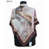Moon Scarf Desenli Bambu Pamuk Eşarp 262-111