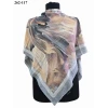 Moon Scarf Desenli Bambu Pamuk Eşarp 262-117