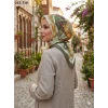 Moon Scarf Desenli Bambu Pamuk Eşarp 262-118
