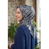 MoonScarf Leopar Desenli Soft Pamuk Eşarp 336-116