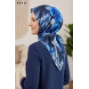 MoonScarf Soft Pamuk Eşarp (Lacivert) 327-111