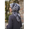 MoonScarf Soft Pamuk Eşarp (Gri) 327-115