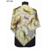 MoonScarf Soft Pamuk Eşarp (Gri - A. Yeşil) 327-125