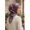 MoonScarf Soft Pamuk Eşarp (Bordo) 328-121