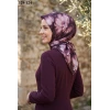 MoonScarf Soft Pamuk Eşarp (Koyu Mürdüm) 329-124