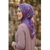 MoonScarf Soft Pamuk Eşarp (Mor) 328-114