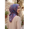 MoonScarf Soft Pamuk Eşarp (Lacivert) 328-117