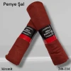 Penye Düz Renk Şal Kiremit 246-114