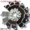 Pola Modal Dikişsiz Erkek Soket Çorap (12 Çift ) 289-114