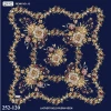 Reyyan İpek Desenli Oyalık Yazma 252-120