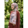 Sharell Desenli Bambu Kraş Pamuk Şal 323-121