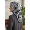 Sharell Desenli Bambu Pamuk Eşarp 276-113