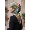 Sharell Desenli Soft Pamuk Eşarp 306-120