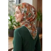 Sharell Desenli Soft Pamuk Eşarp 318-118