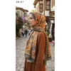 Sharell Fransız İpeği Şal (Askeri Yeşil) 251-117
