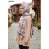 Sharell Fransız İpeği Şal (Gri) 248-120