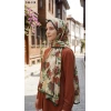 Sharell Fransız İpeği Şal (Zümrüt Yeşili) 248-118