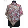 Sharell Gül Desenli Soft Pamuk Eşarp 301-115