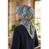 Sharell Gül Desenli Soft Pamuk Eşarp 301-118