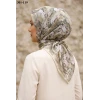 Sharell Gül Desenli Soft Pamuk Eşarp 301-119