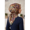 Sharell Leopar Desenli Soft Pamuk Eşarp 304-112