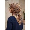 Sharell Leopar Desenli Soft Pamuk Eşarp 304-114