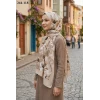 Sharell Soft Pamuk Şal (Bej Serisi) 244-118