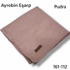 Soft İpek Ayrobin Pamuk Eşarp (pudra) 161-112