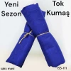 Soft İpek Bambu Pamuk Şal (saks mavi) 155-111