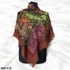 Soft İpek Desenli Flamlı Kotton Eşarp 407-113