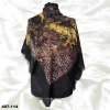 Soft İpek Desenli Flamlı Kotton Eşarp 407-114