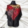 Soft İpek Desenli Flamlı Kotton Eşarp 407-115