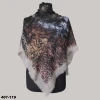Soft İpek Desenli Flamlı Kotton Eşarp 407-119