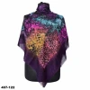 Soft İpek Desenli Flamlı Kotton Eşarp 407-122