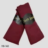 Soft İpek Mio Caz Pamuk Şal (bordo) 118-142