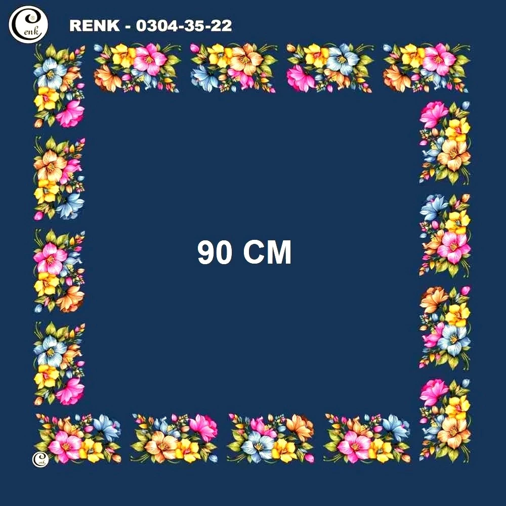 Cenk 90 CM İçi Boş Oyalık Yazma 035-22