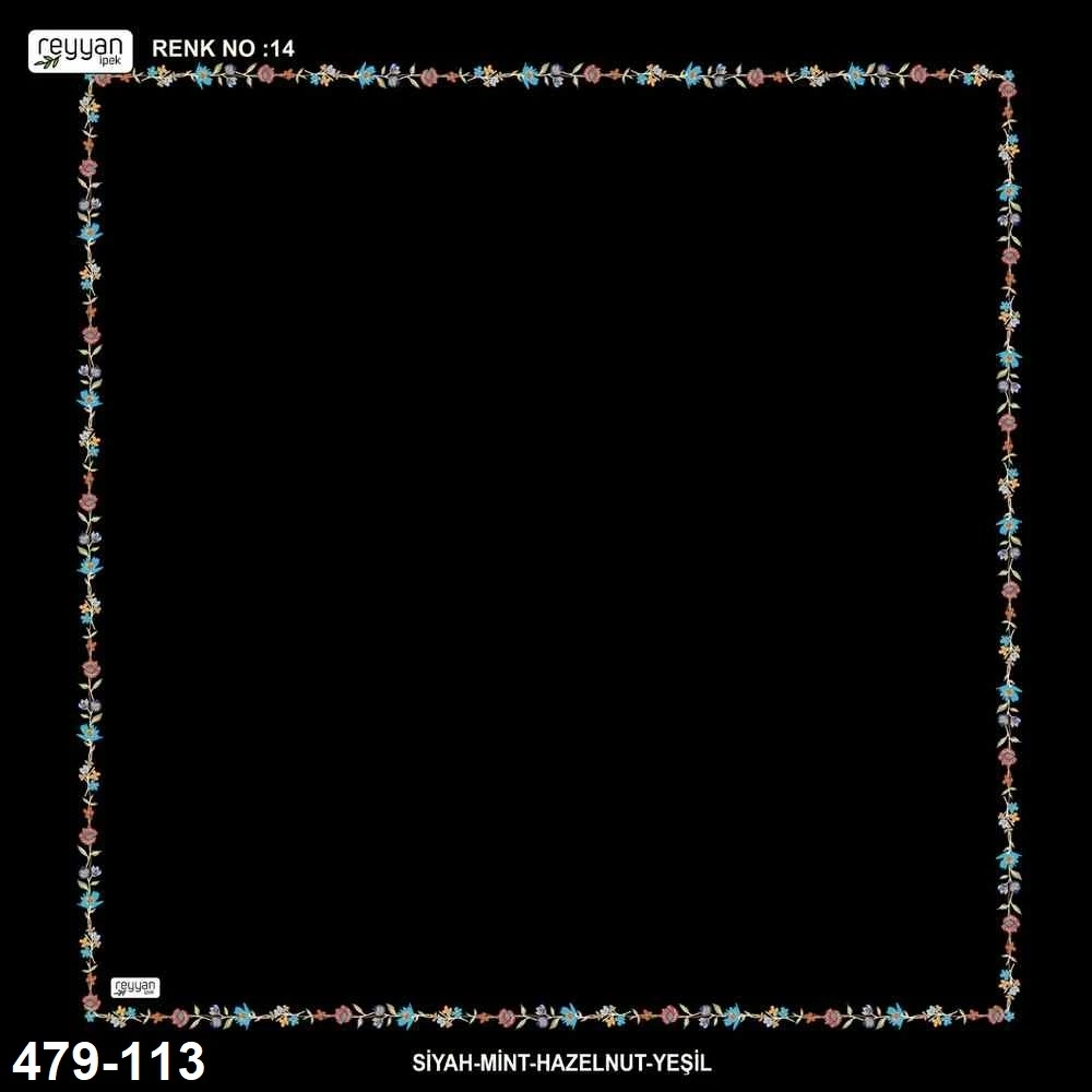Reyyan İpek İçi Boş Desenli Oyalık Yazma 479-113