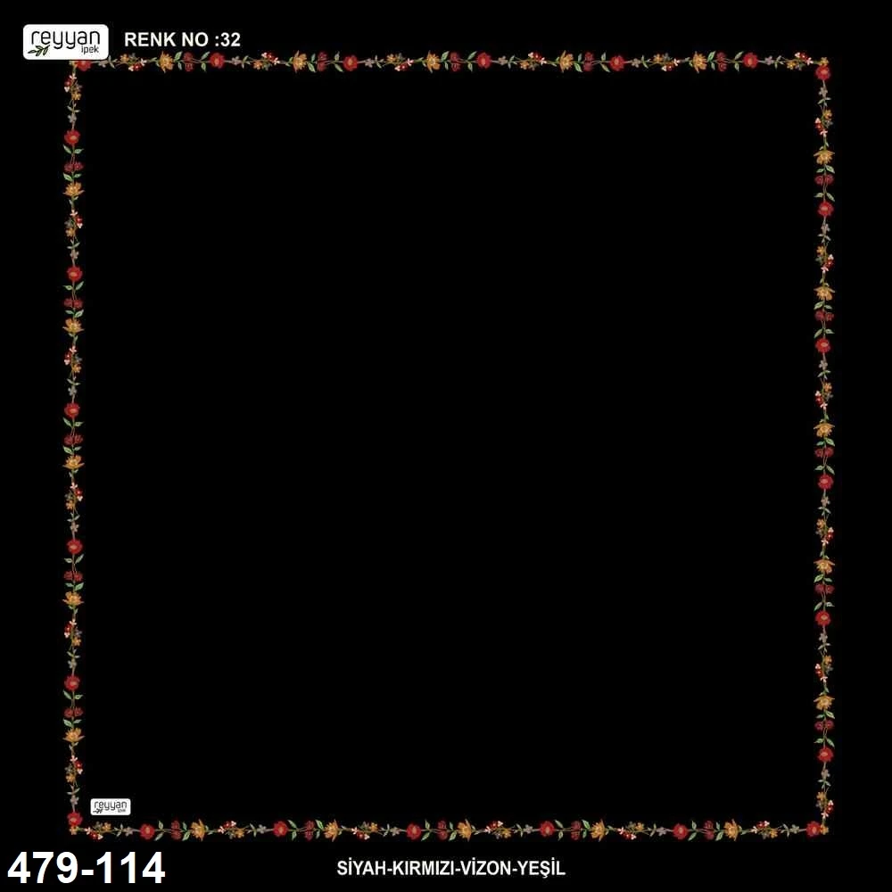 Reyyan İpek İçi Boş Desenli Oyalık Yazma 479-114