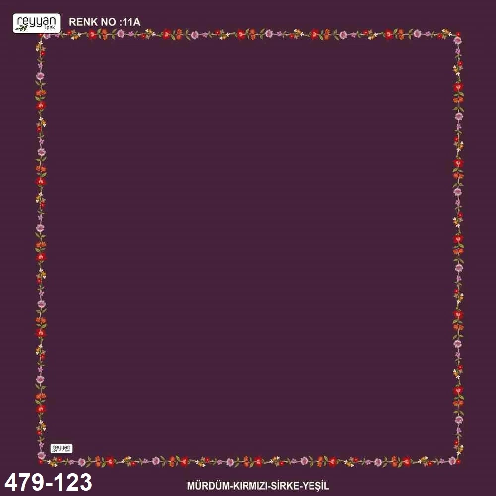 Reyyan İpek İçi Boş Desenli Oyalık Yazma 479-123
