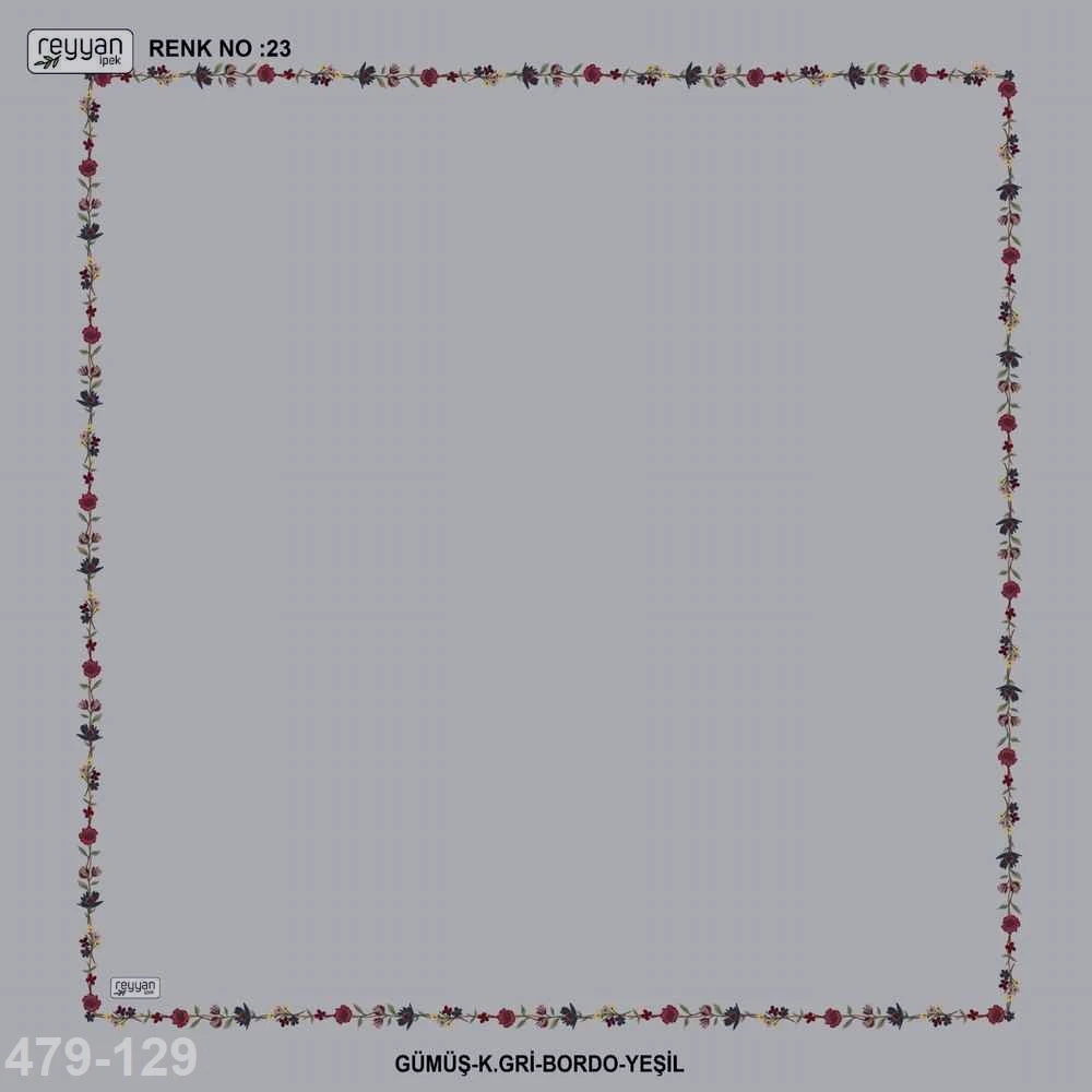 Reyyan İpek İçi Boş Desenli Oyalık Yazma 479-129
