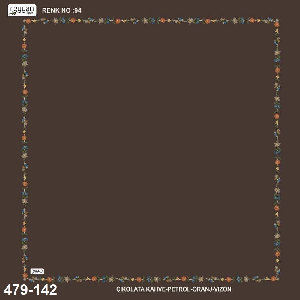 Reyyan İpek İçi Boş Desenli Oyalık Yazma 479-142