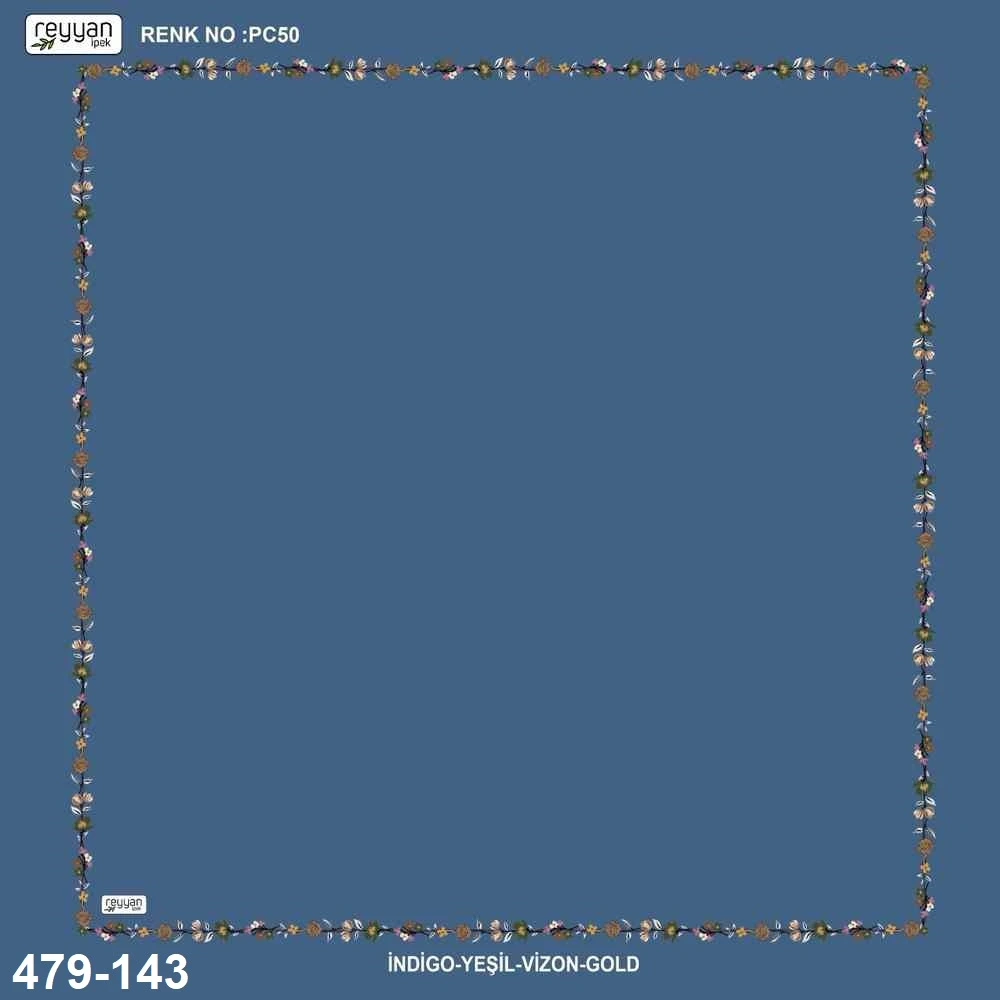 Reyyan İpek İçi Boş Desenli Oyalık Yazma 479-143