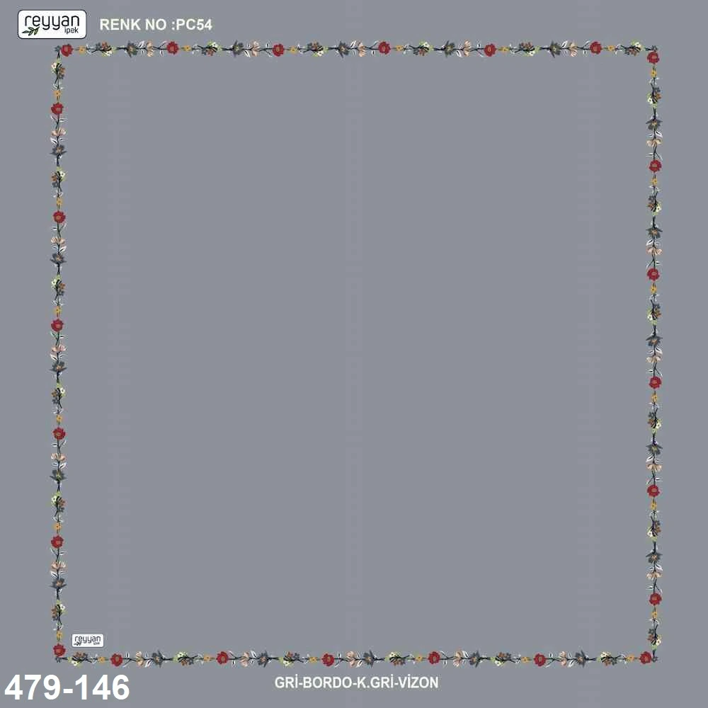 Reyyan İpek İçi Boş Desenli Oyalık Yazma 479-146