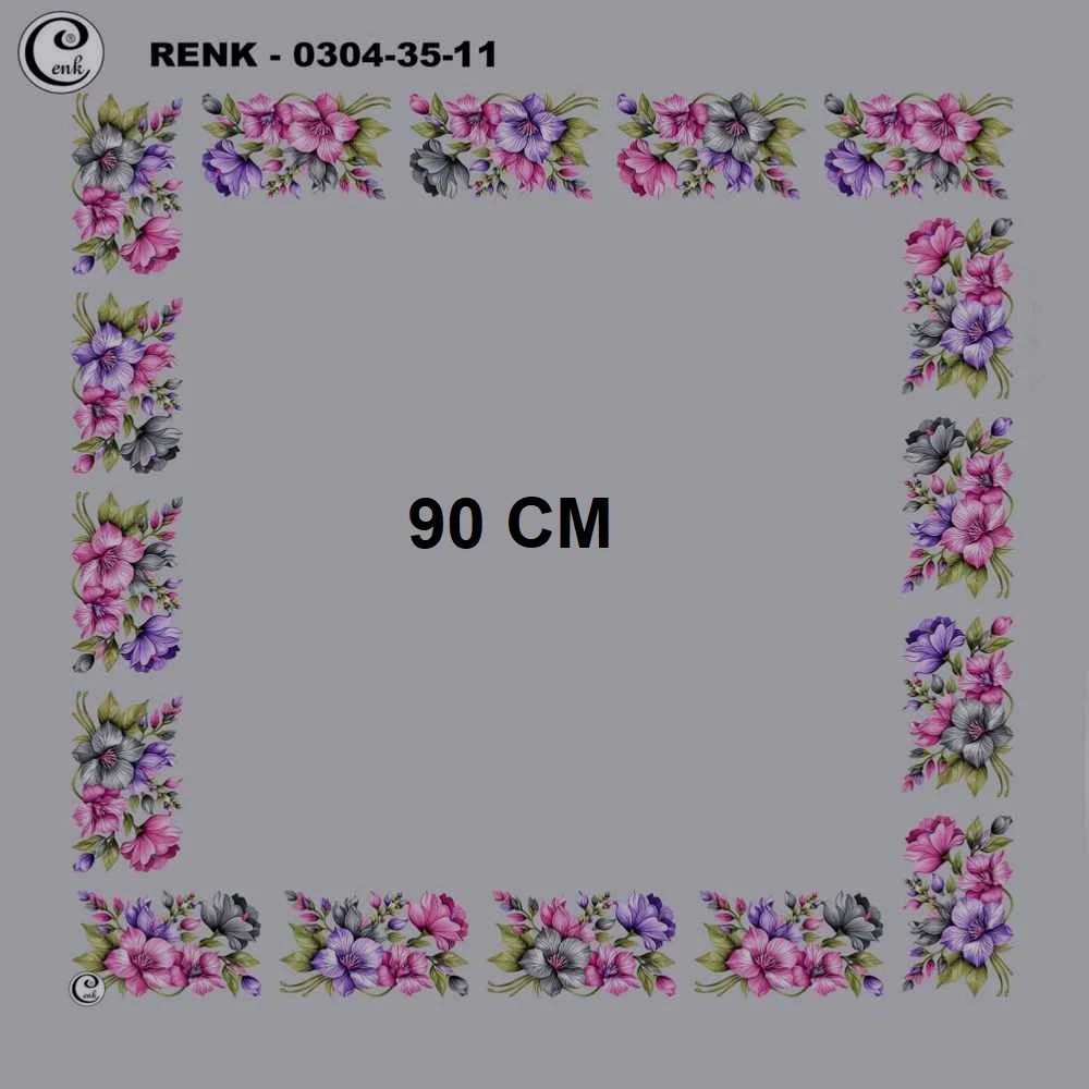 Cenk 90 CM İçi Boş Oyalık Yazma 035-11