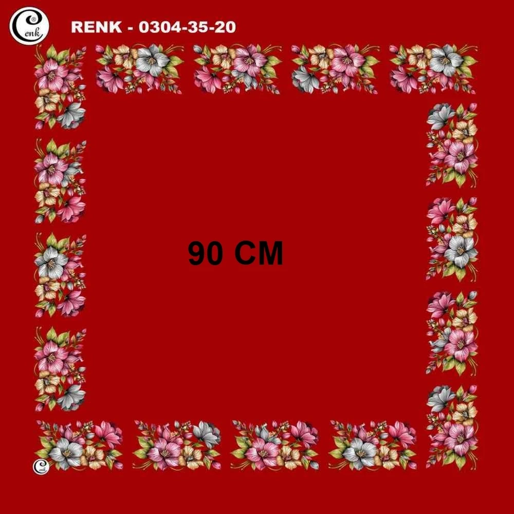 Cenk 90 CM İçi Boş Oyalık Yazma 035-20