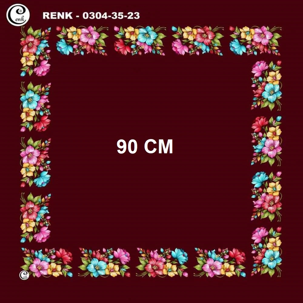 Cenk 90 CM İçi Boş Oyalık Yazma 035-23