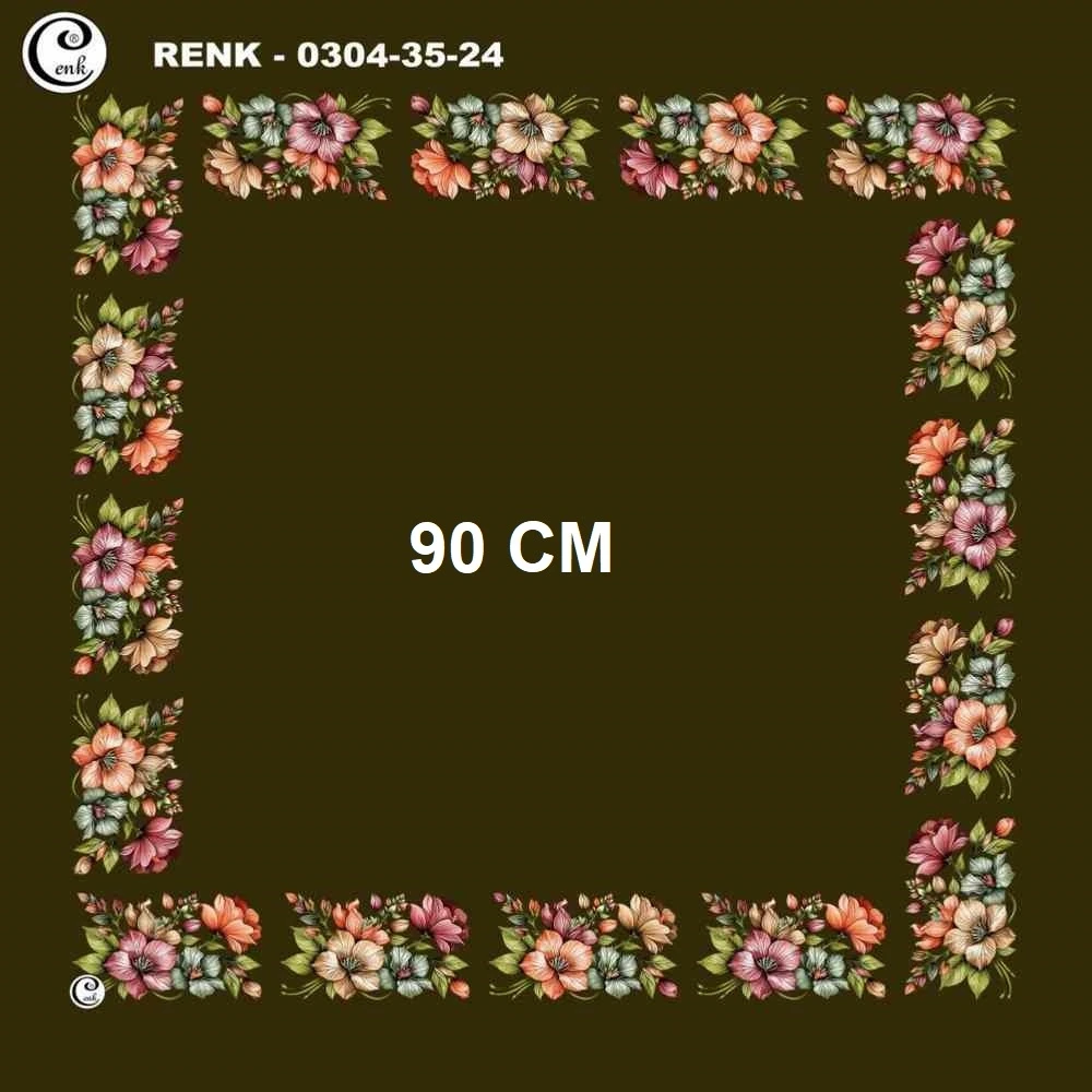 Cenk 90 CM İçi Boş Oyalık Yazma 035-24