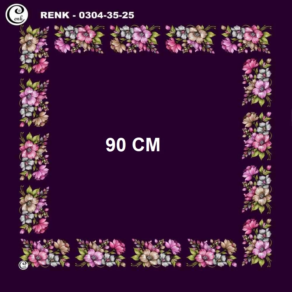 Cenk 90 CM İçi Boş Oyalık Yazma 035-25